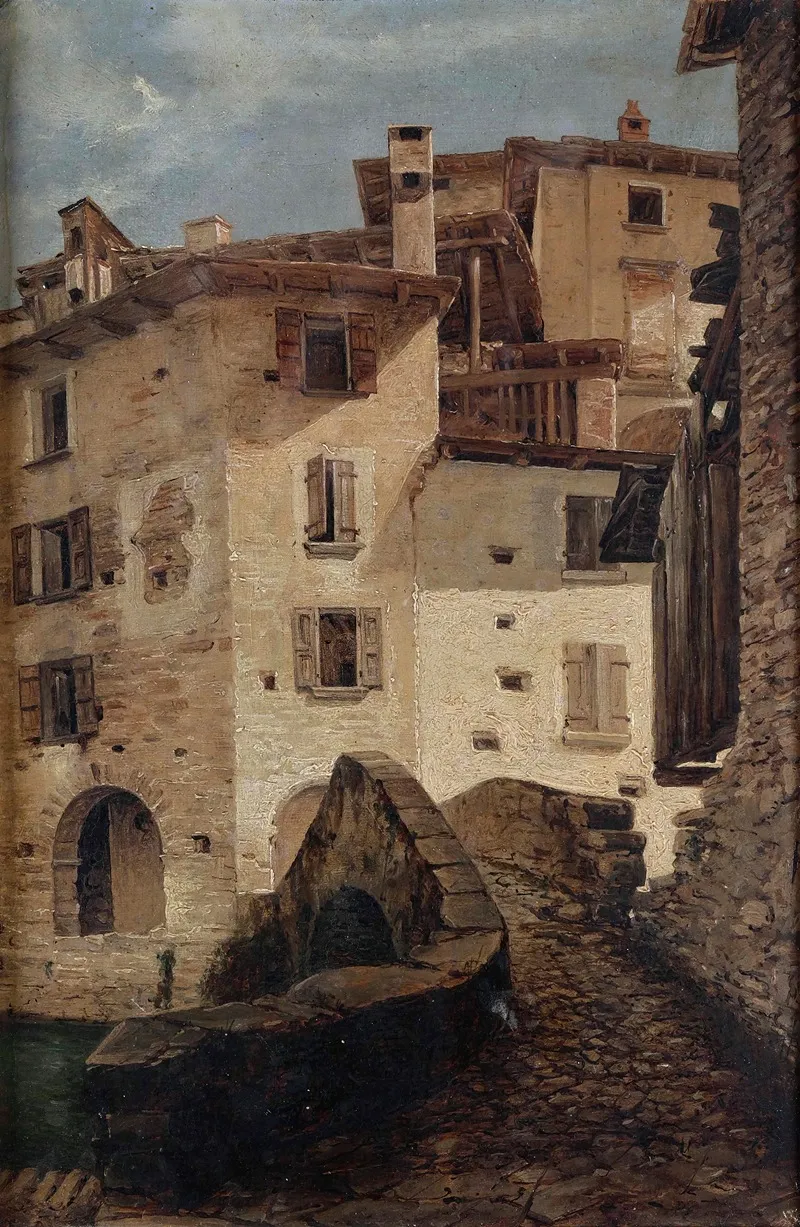 Veduta Di Ness Wall Art by Pompeo Pozzi - High-Resolution Digital Print