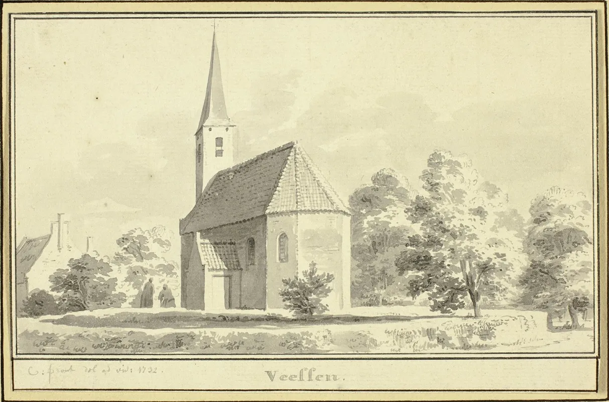 Veeffen Wall Art by Cornelis Pronck - High-Resolution Digital Print