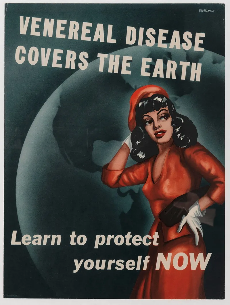 Veneral Disease Covers The Earth Wall Art by Florence White Williams - High-Resolution Digital Print