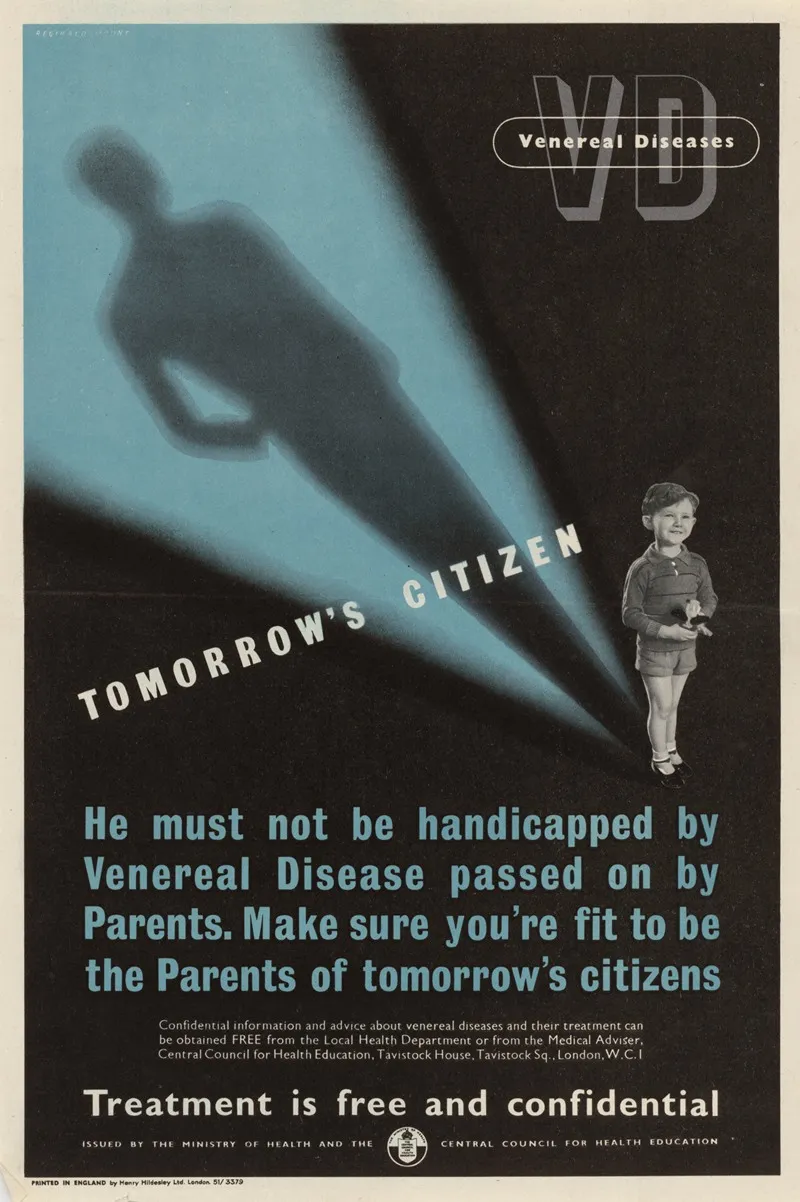 Venereal Diseases Tomorrows Citizen Wall Art by Reginald Mount   - High-Resolution Digital Print