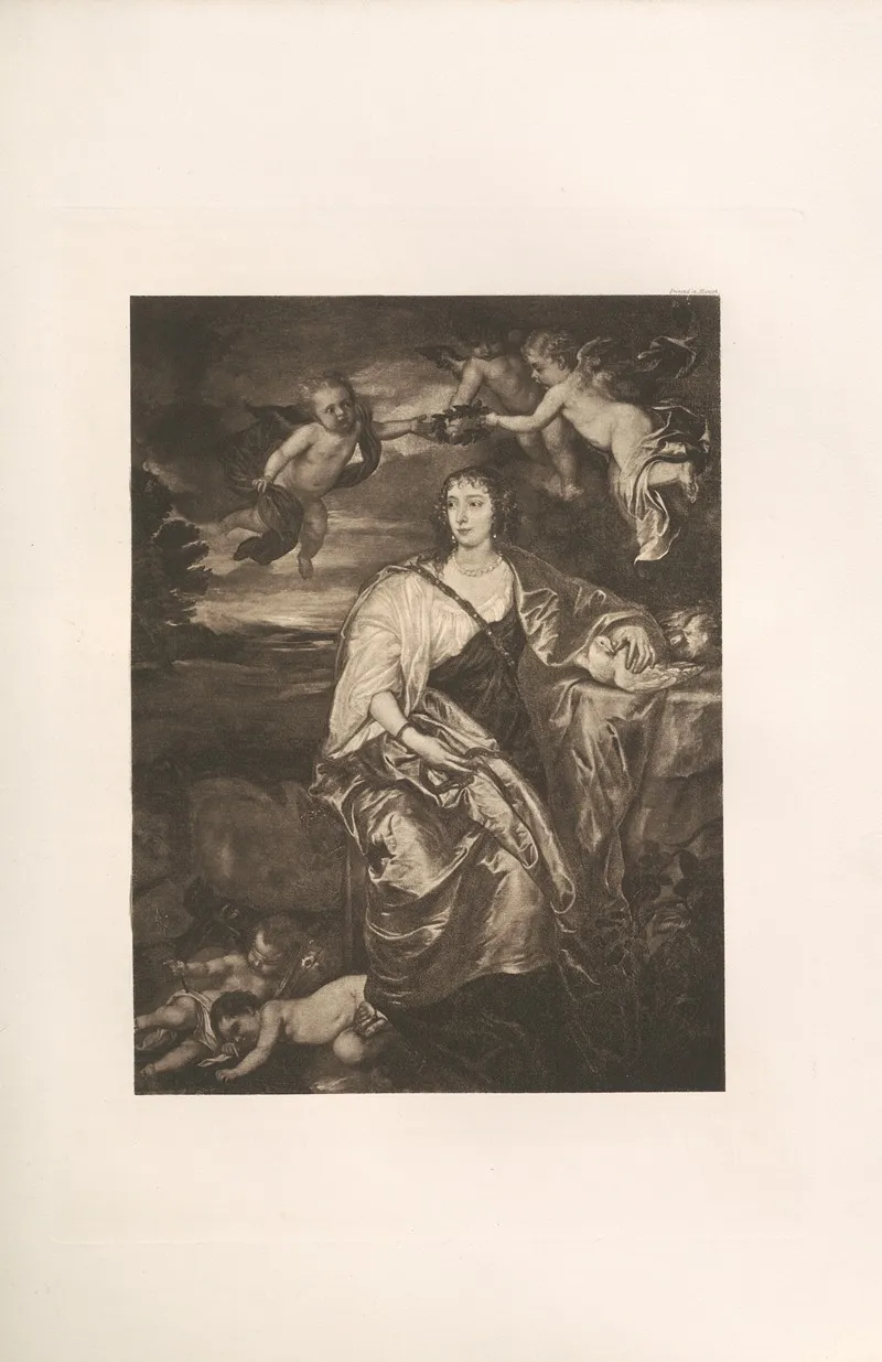 Venetia Lady Digby Wall Art by Lionel Cust - High-Resolution Digital Print