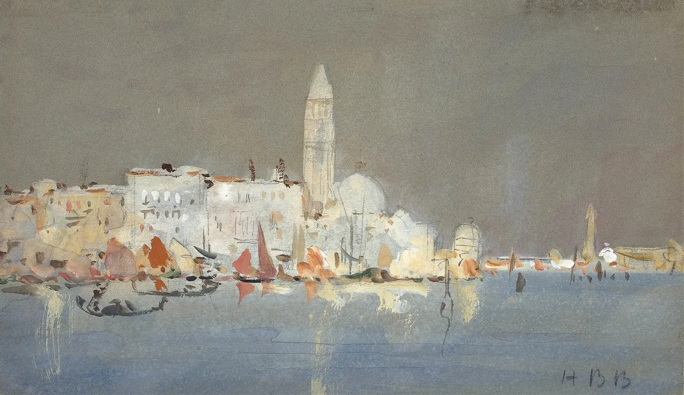 Venetian Capriccio With A Campanile