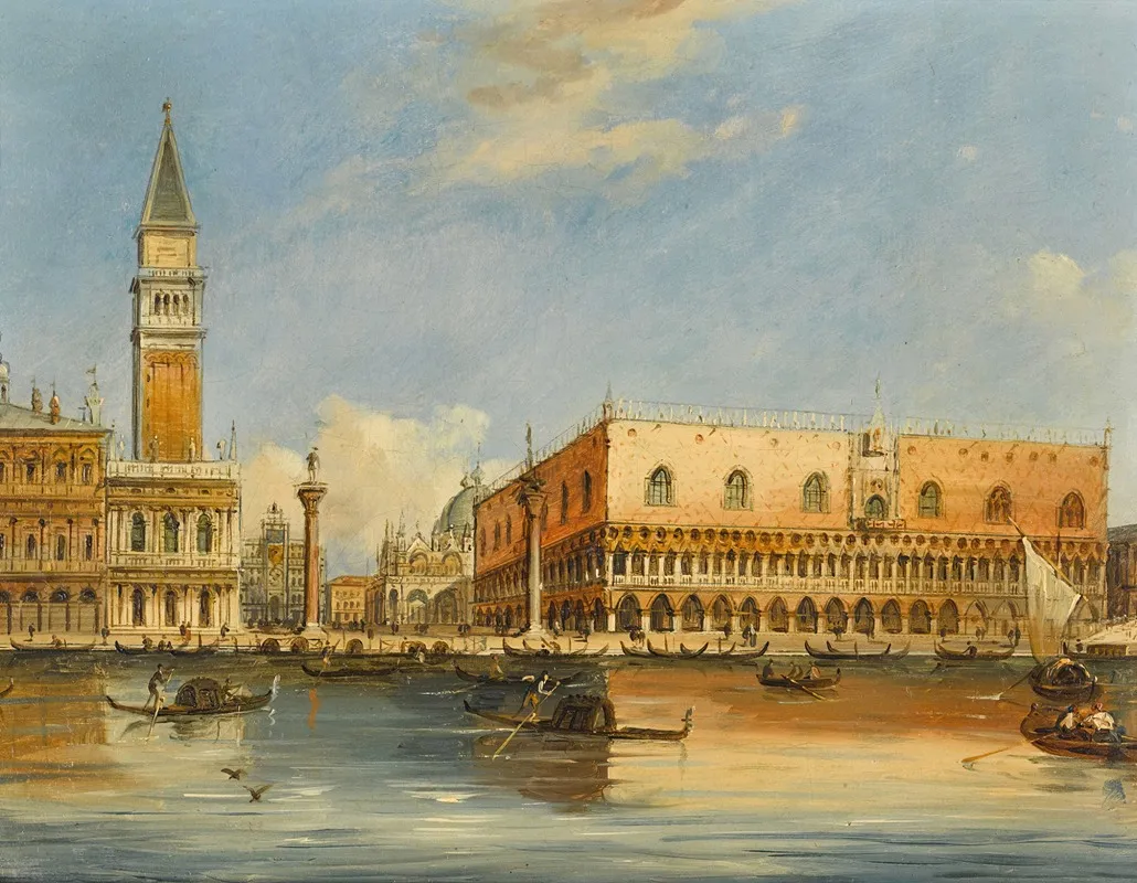 Venetian View I Wall Art by Carlo Grubacs - High-Resolution Digital Print