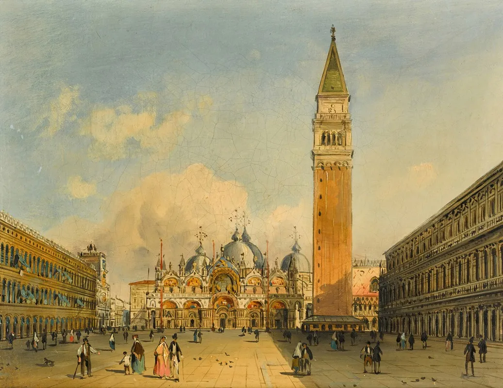 Venetian View Iii Wall Art by Carlo Grubacs - High-Resolution Digital Print