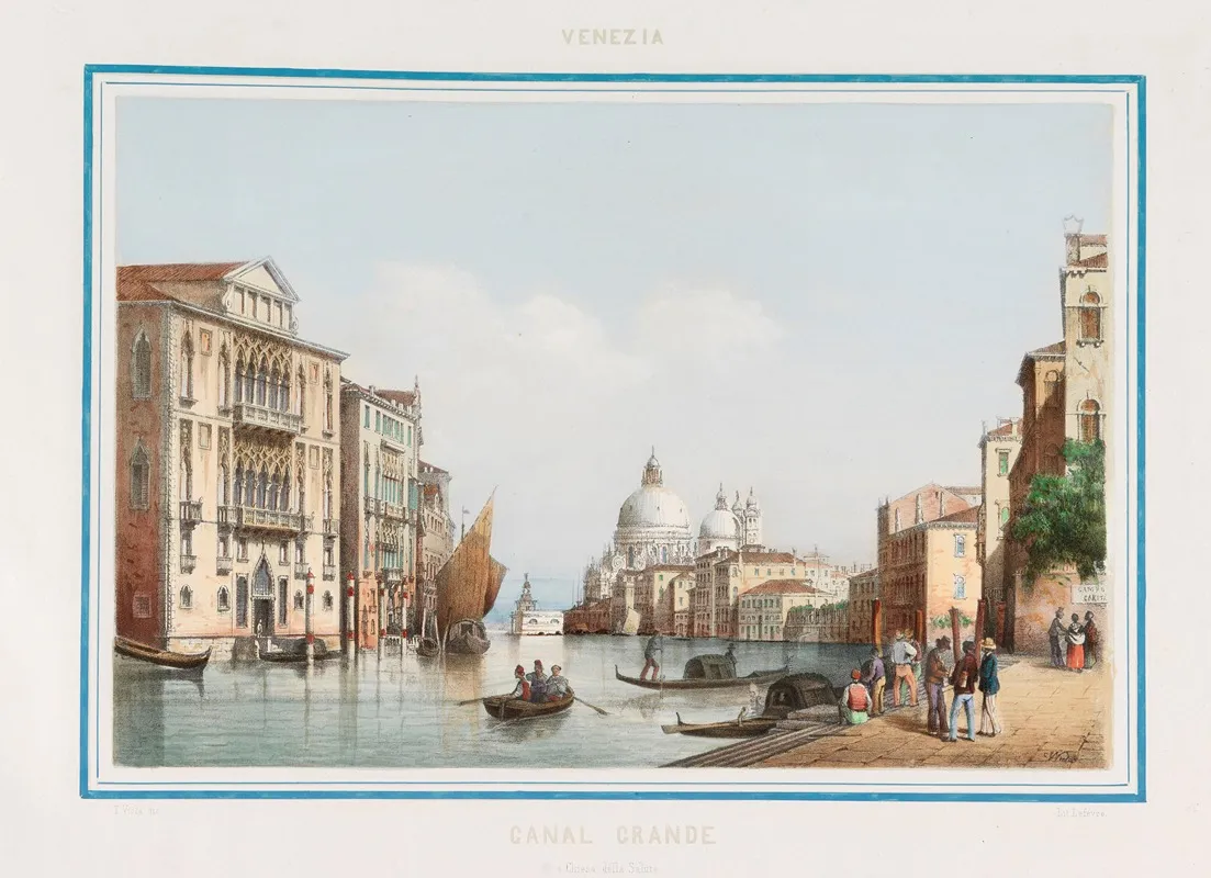 Venezia 5 Wall Art by Giovanni-Battista Cecchini - High-Resolution Digital Print