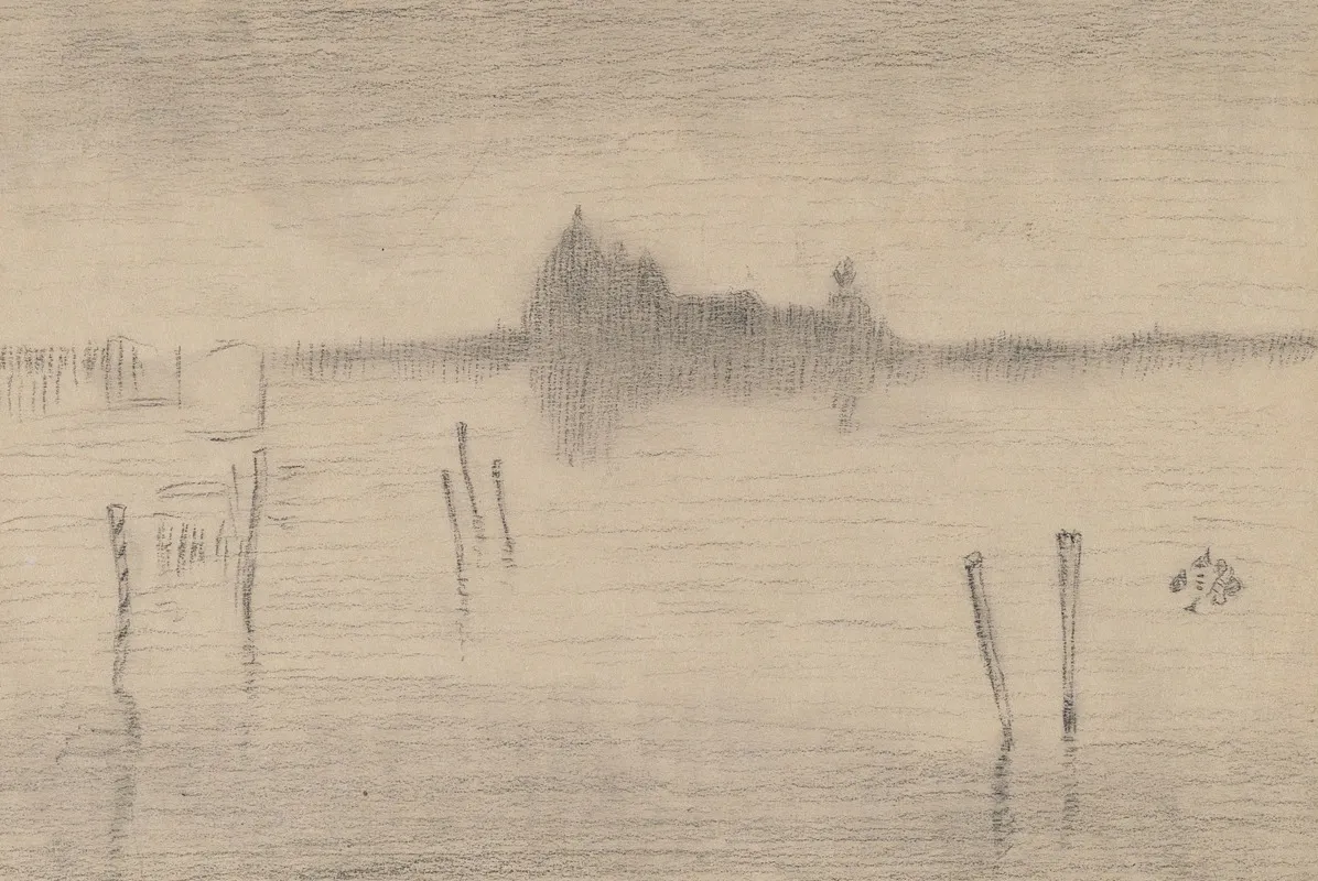 Venice 10 Wall Art by Follower of James McNeill Whistler - High-Resolution Digital Print