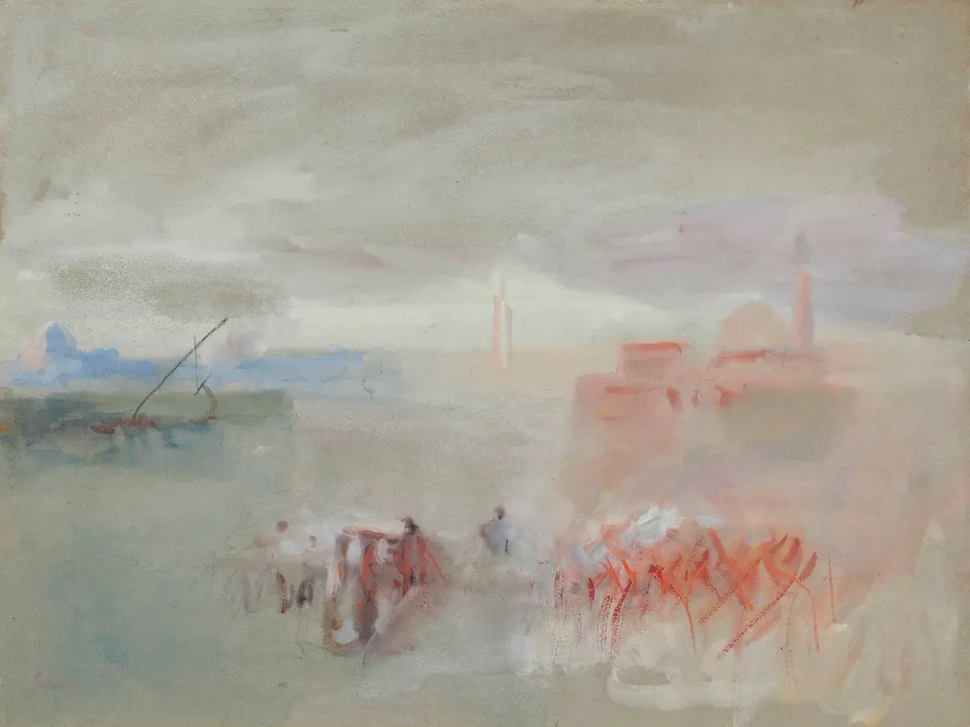 Venice A Homage To Turner Wall Art by Hercules Brabazon Brabazon - High-Resolution Digital Print