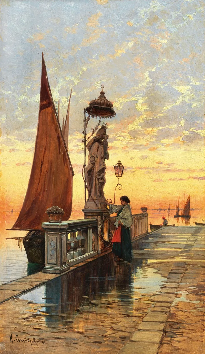 Venice A Prayer In Chioggia