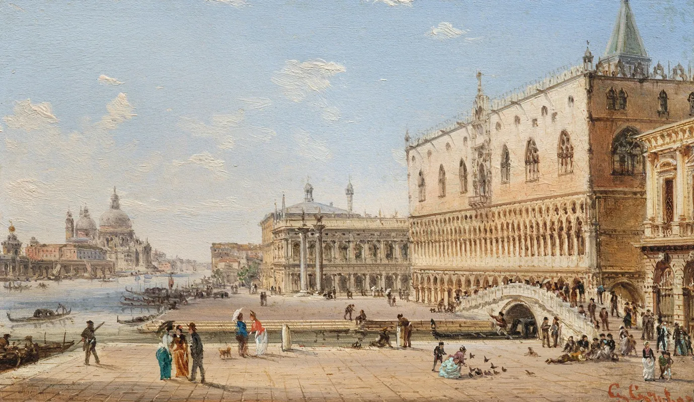 Venice A View Of St Marks Square 5