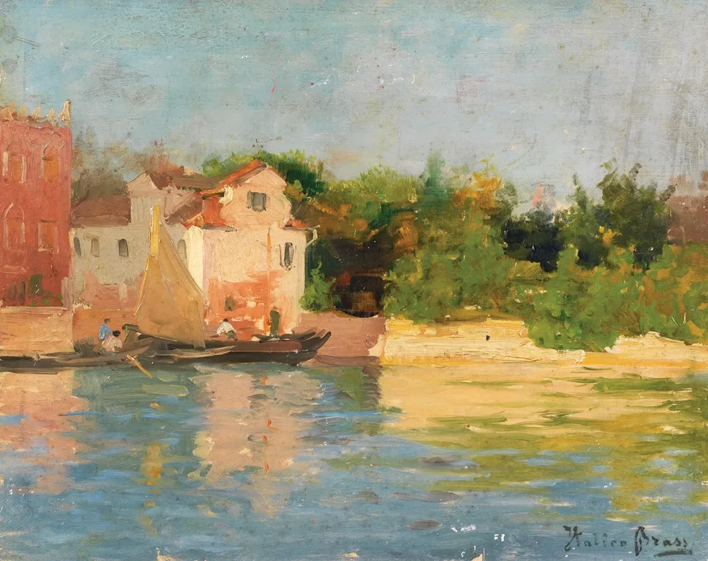 Venice Punta Dei Giardini Wall Art by Italico Brass - High-Resolution Digital Print
