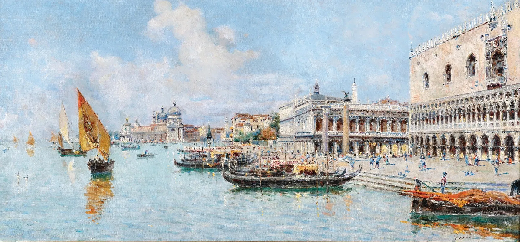 Venice View Of Bacino Di San Marco