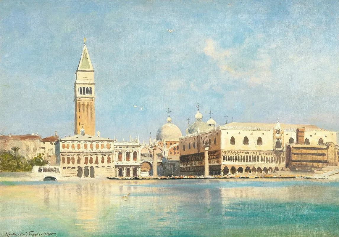Venice View Of St Marks Square