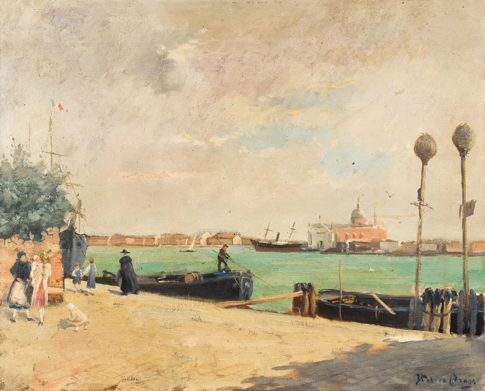 Venice Zattere Wall Art by Italico Brass - High-Resolution Digital Print