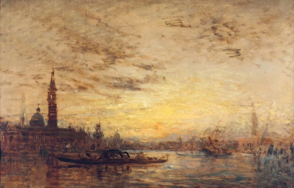 Venise La Giudecca Au Crepuscule