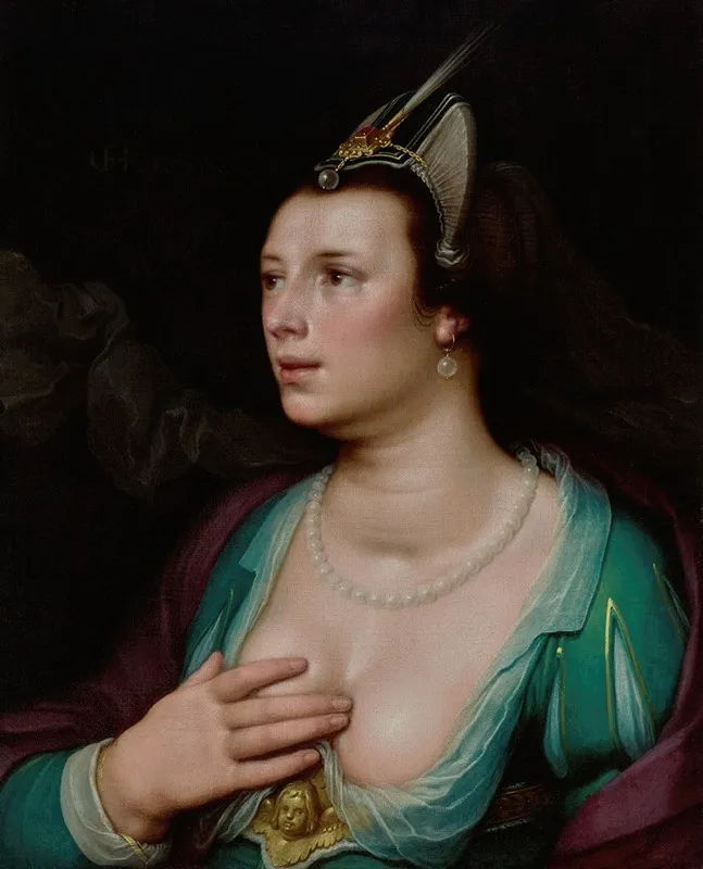 Venus 21 Wall Art by Cornelis Cornelisz Van Haarlem - High-Resolution Digital Print