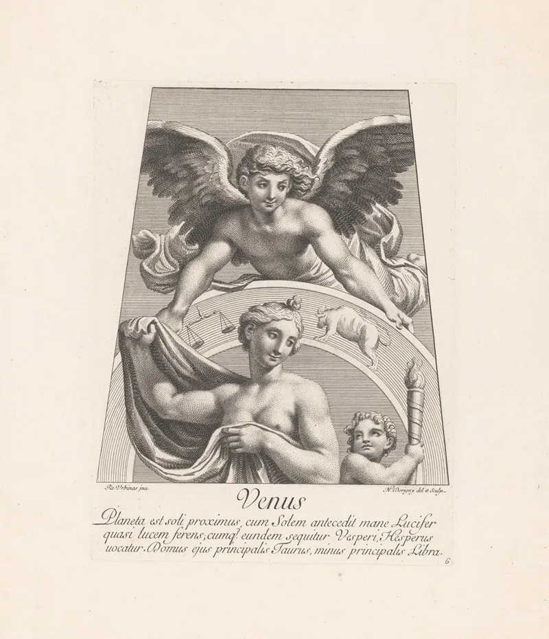 Venus 28 Wall Art by Nicolas Dorigny - High-Resolution Digital Print