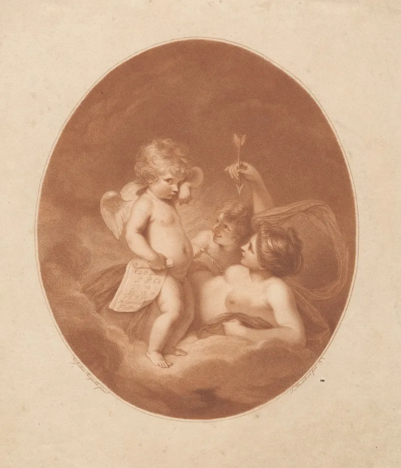 Venus Chiding Cupid Wall Art by Sir Joshua Reynolds - High-Resolution Digital Print