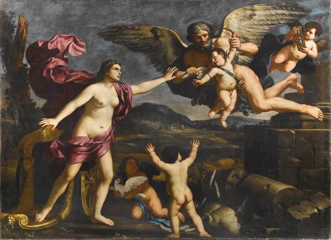 Venus Cupido Und Chronos