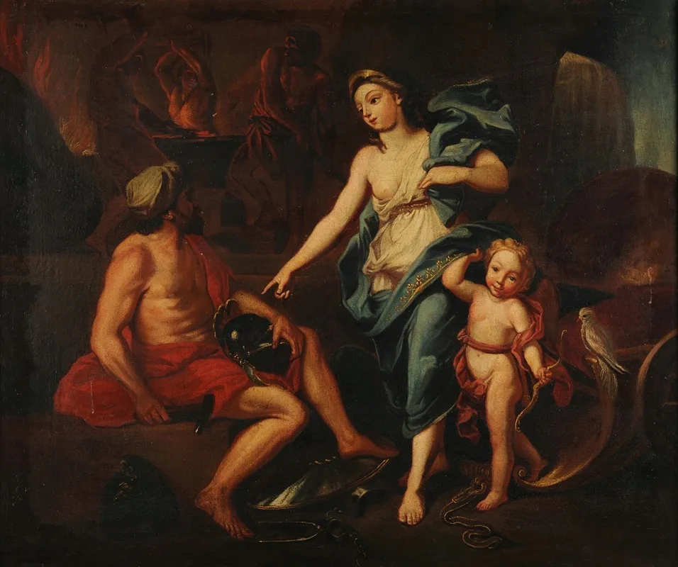 Venus Demande A Vulcain Des Armes Pour Enee