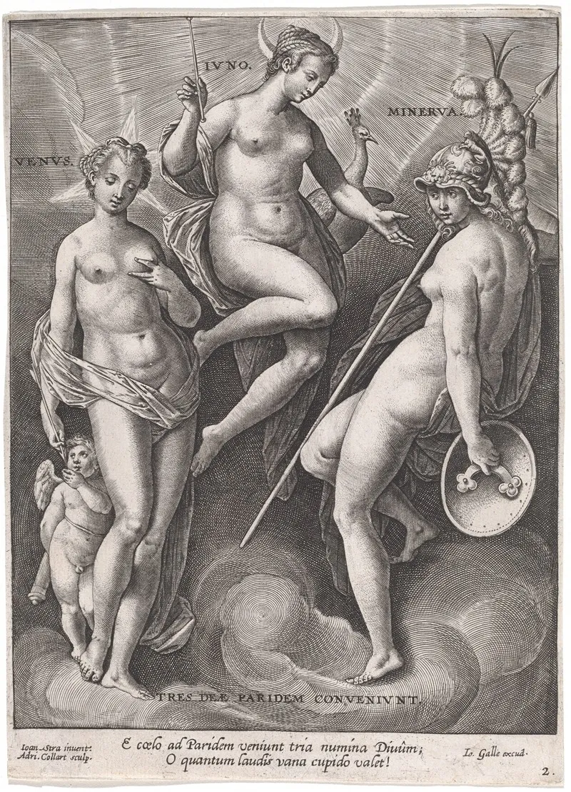 Venus Juno And Minerva