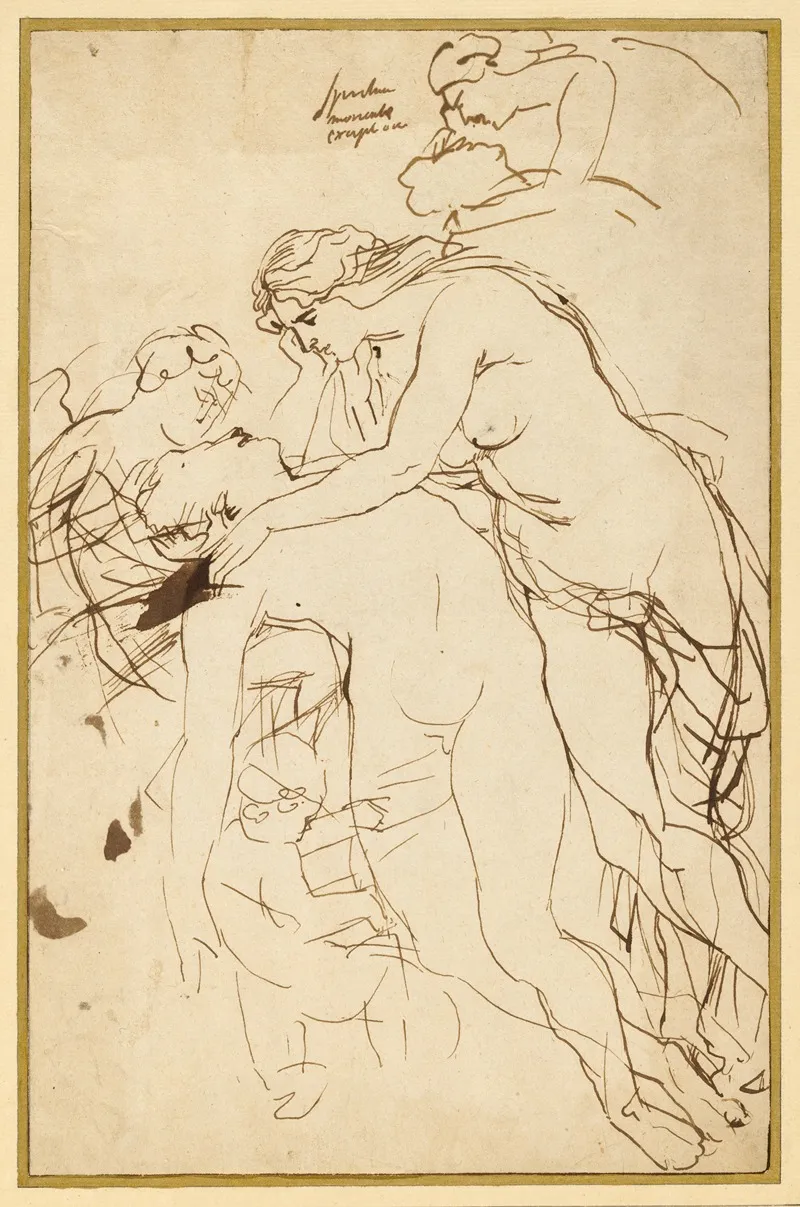Venus Lamenting Adonis Wall Art by Peter Paul Rubens - High-Resolution Digital Print