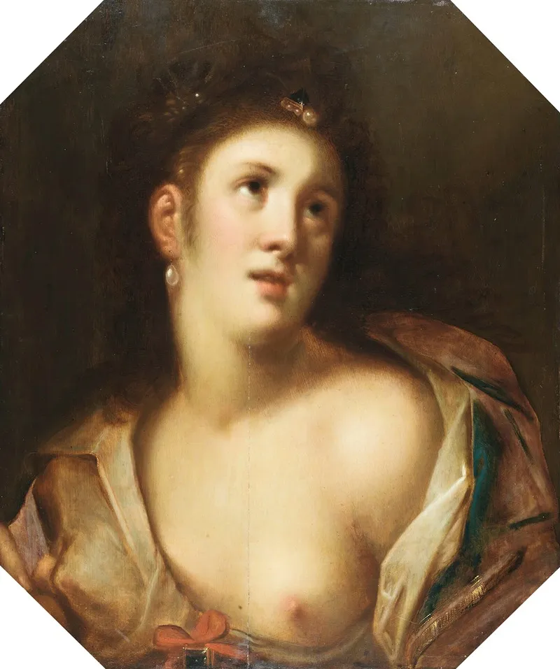 Venus Or A Young Woman En Deshabille Wall Art by Gortzius Geldorp - High-Resolution Digital Print
