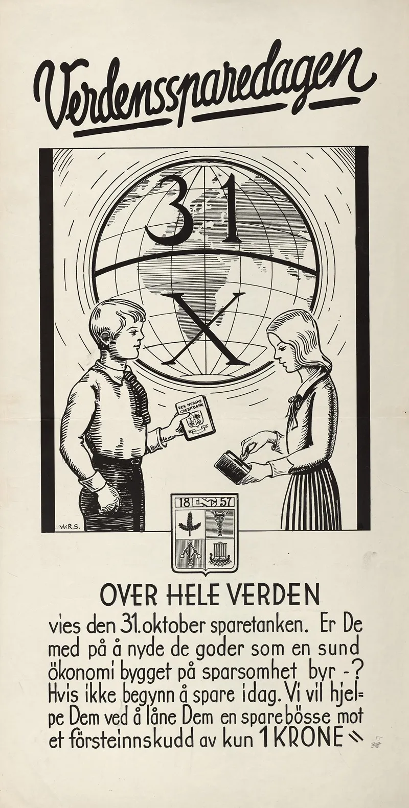 Verdenssparedagen Wall Art by W.R.S. - High-Resolution Digital Print