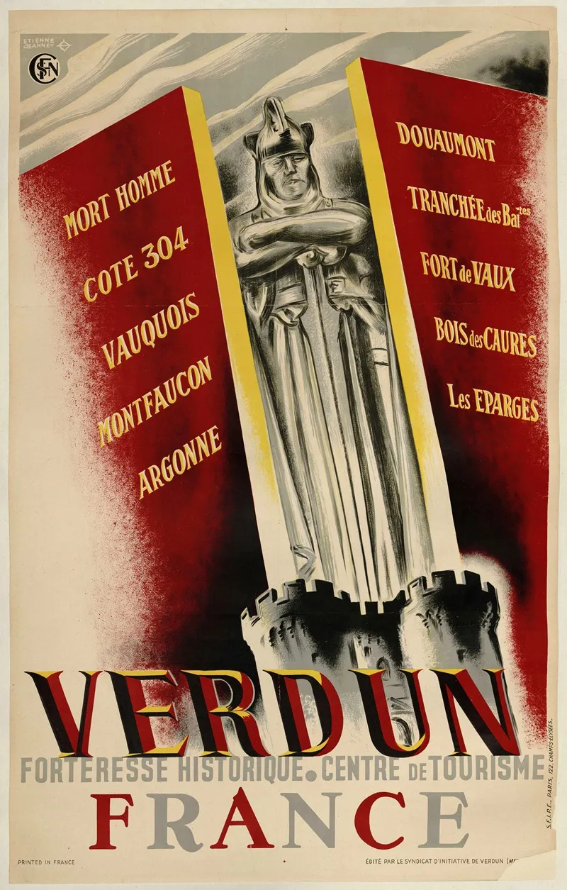 Verdun Forteresse Historique Centre De Tourisme France Wall Art by Etienne Jeannet - High-Resolution Digital Print