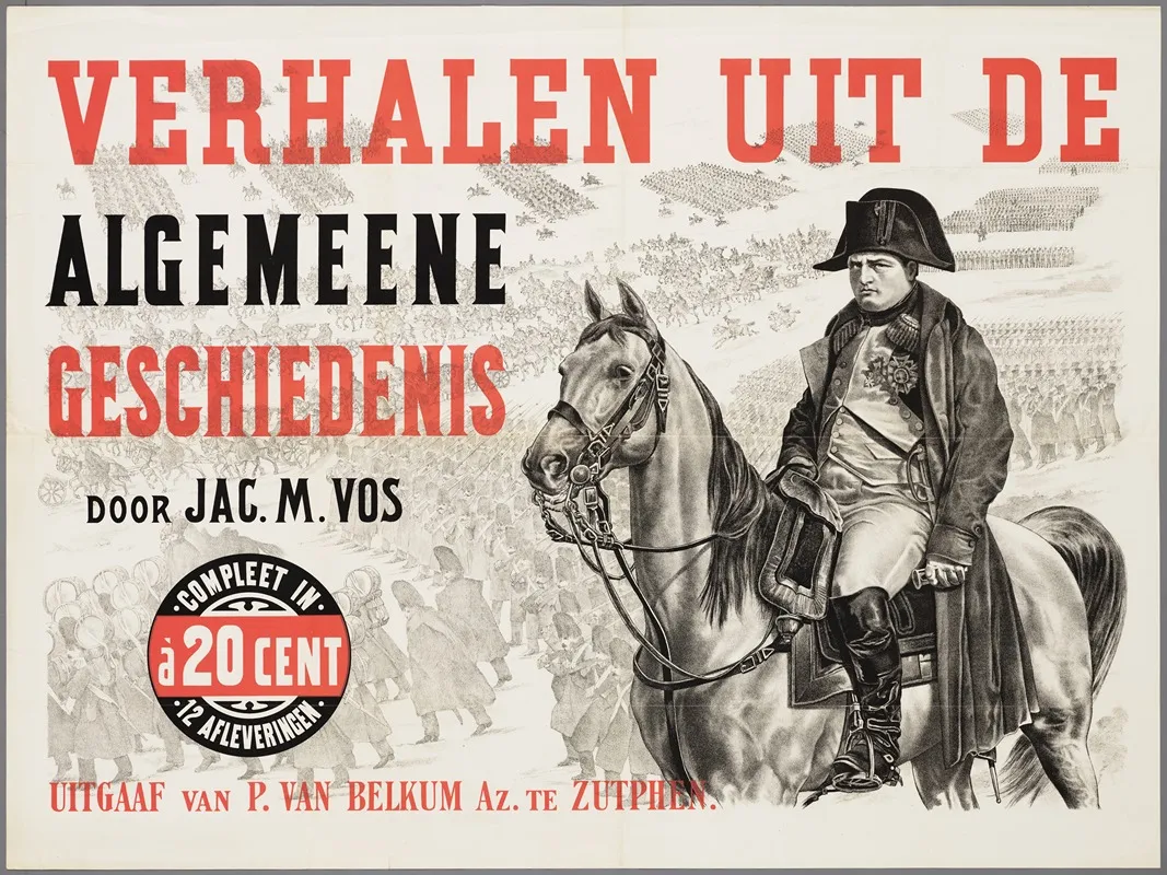 Verhalen Uit De Algemeene Geschiedenis Door Jac M Vos Wall Art by P. van Belkum Az - High-Resolution Digital Print