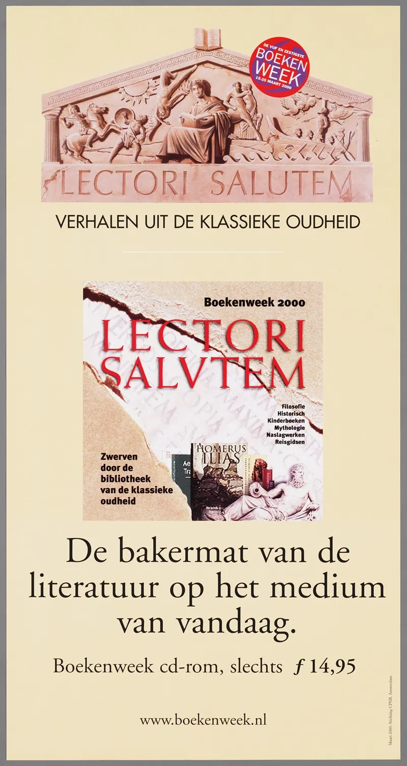Verhalen Uit De Klassieke Oudheid Boekenweek 2000 Lectori Salvtem De Bakermat Van De Literatuur Op Het Medium Van Vandaag Wall Art by CPNB - High-Resolution Digital Print