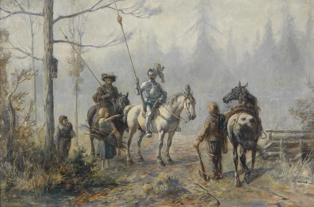 Verirrt 2 Wall Art by Alfred Friedländer - High-Resolution Digital Print