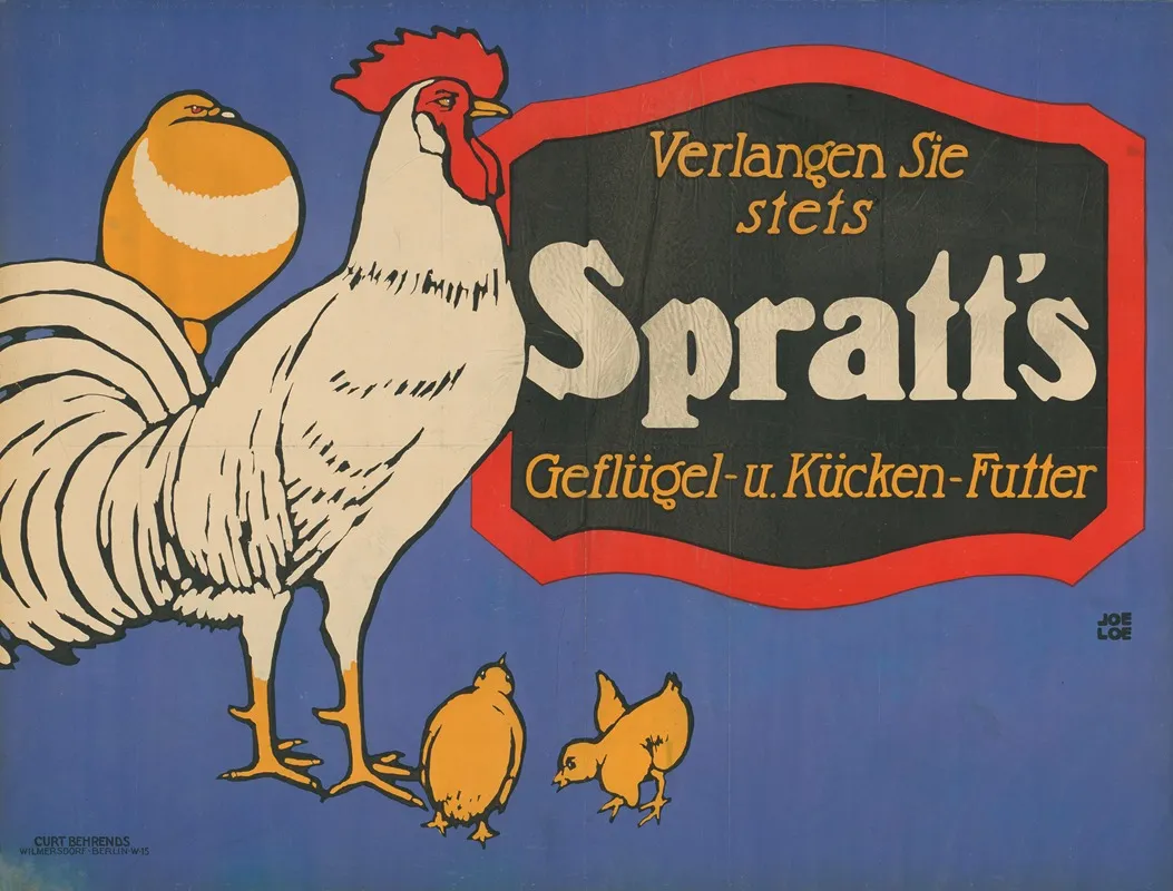 Verlangen Sie Stets Spratts Geflugel Und Kucken Futter Wall Art by Joe Loe - High-Resolution Digital Print