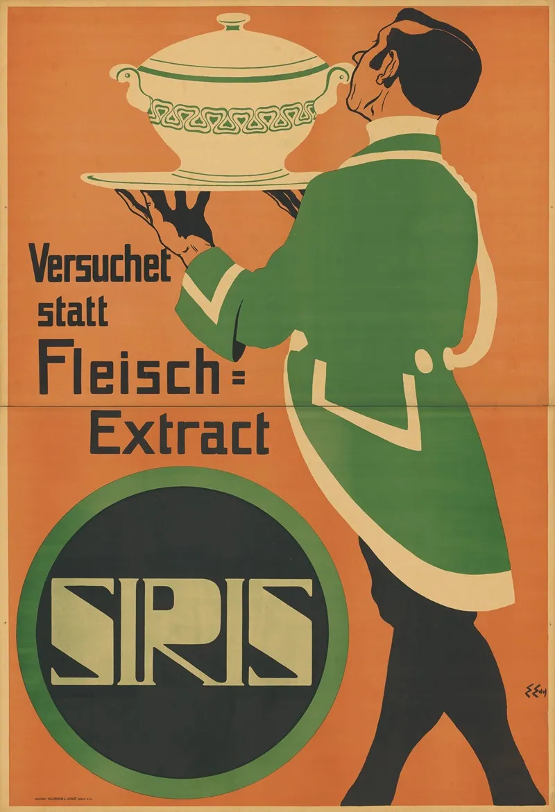 Versucht Statt Fleisch Extrakt Siris Wall Art by Edmund Edel - High-Resolution Digital Print