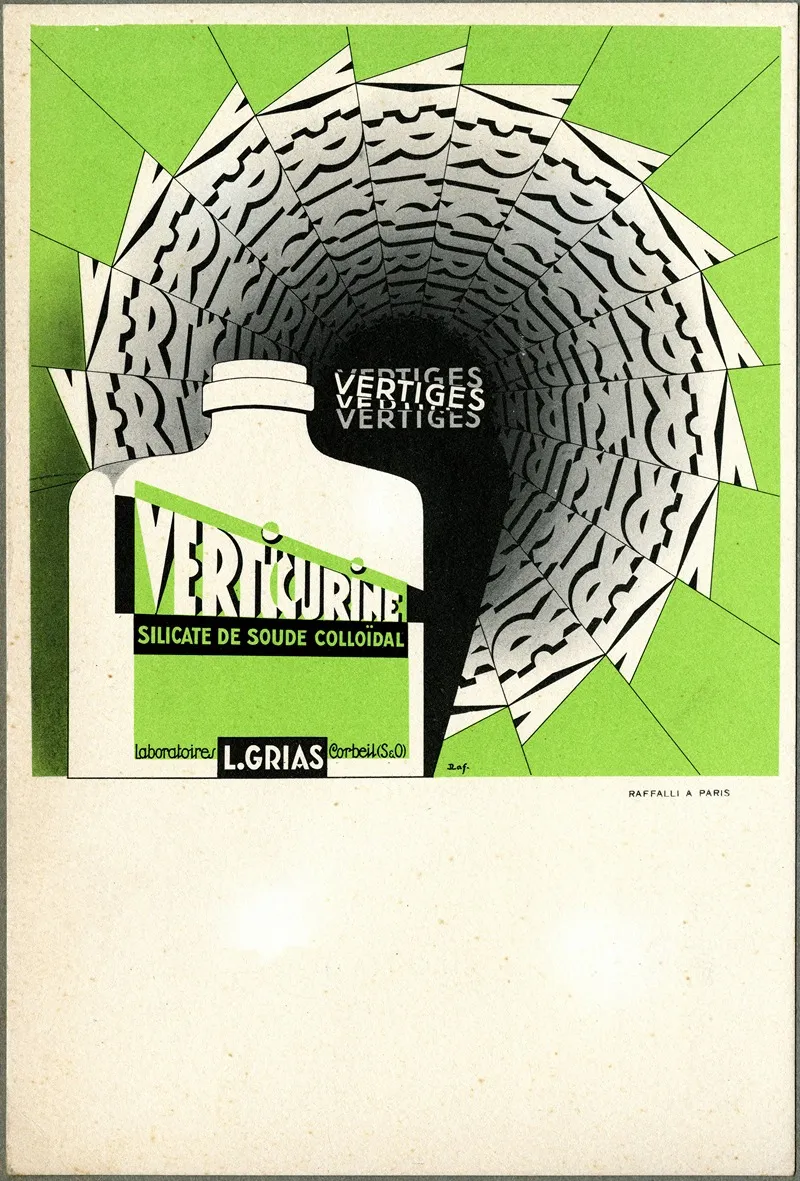Verticurine Wall Art by Laboratoires L. Grias - High-Resolution Digital Print
