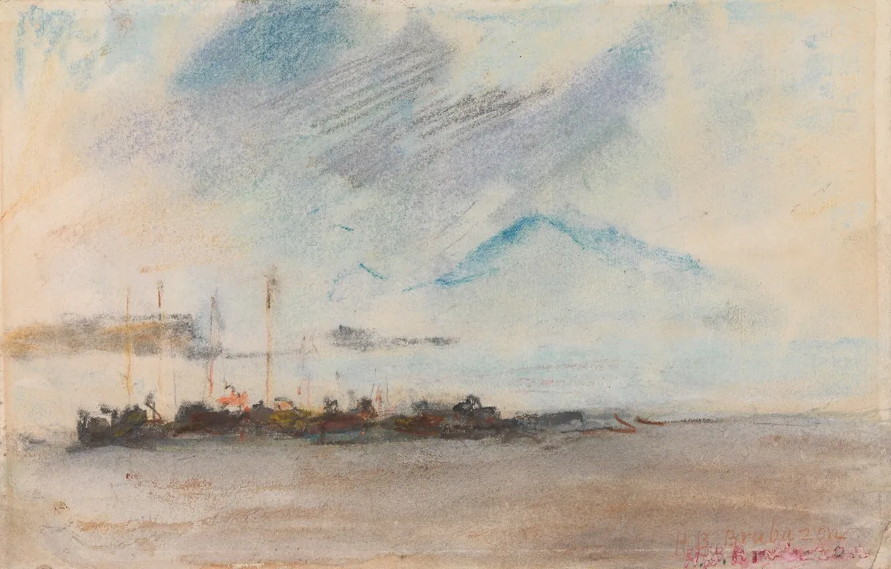 Vesuvius 2 Wall Art by Hercules Brabazon Brabazon - High-Resolution Digital Print