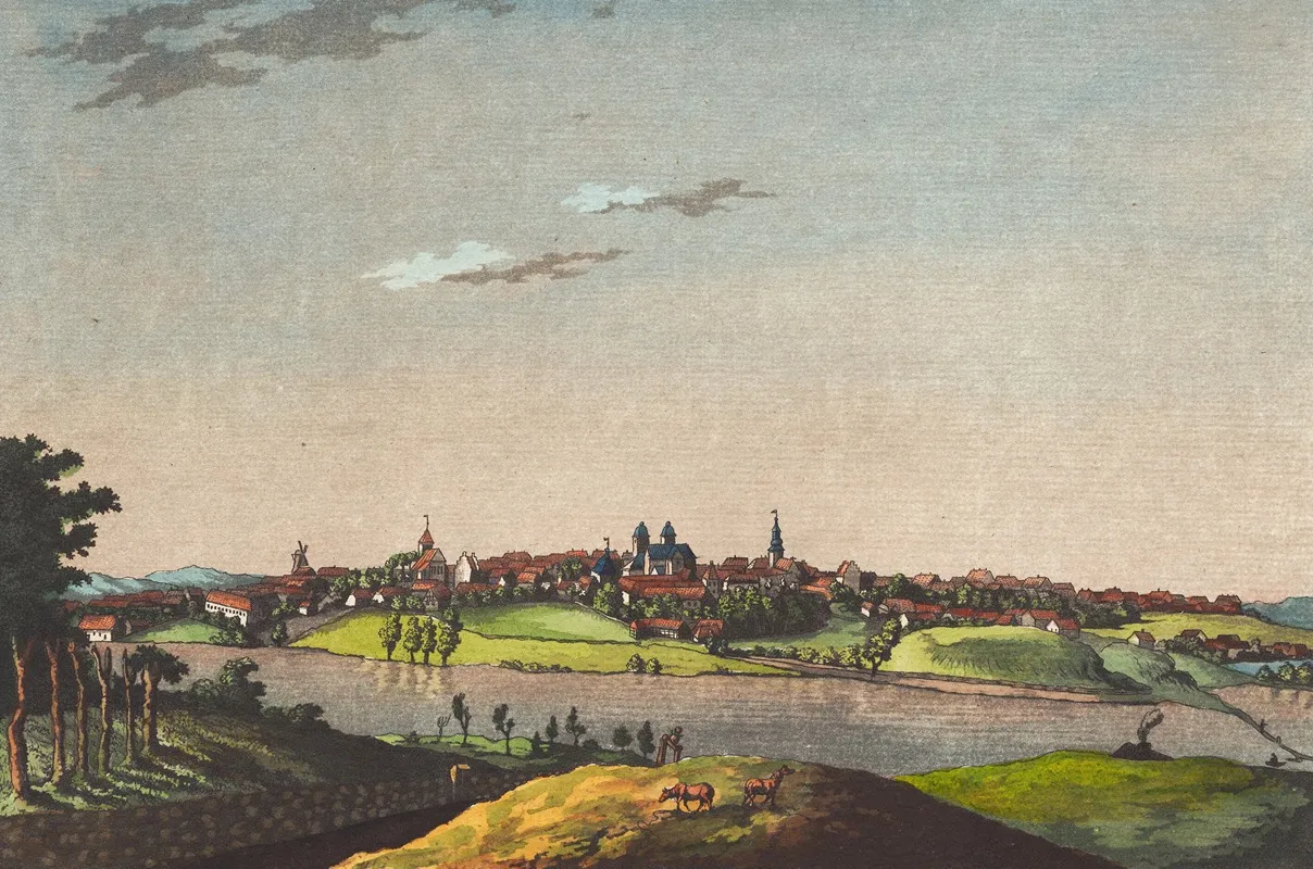 Viborg Wall Art by Christian Heinrich Grosch - High-Resolution Digital Print