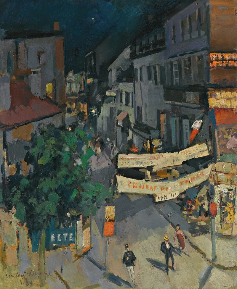 Vichy At Night Wall Art by Konstantin Alexeevich Korovin - High-Resolution Digital Print