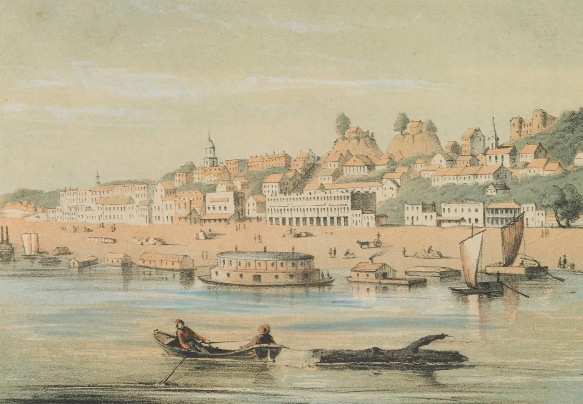 Vicksburg Wall Art by Henry Lewis - High-Resolution Digital Print