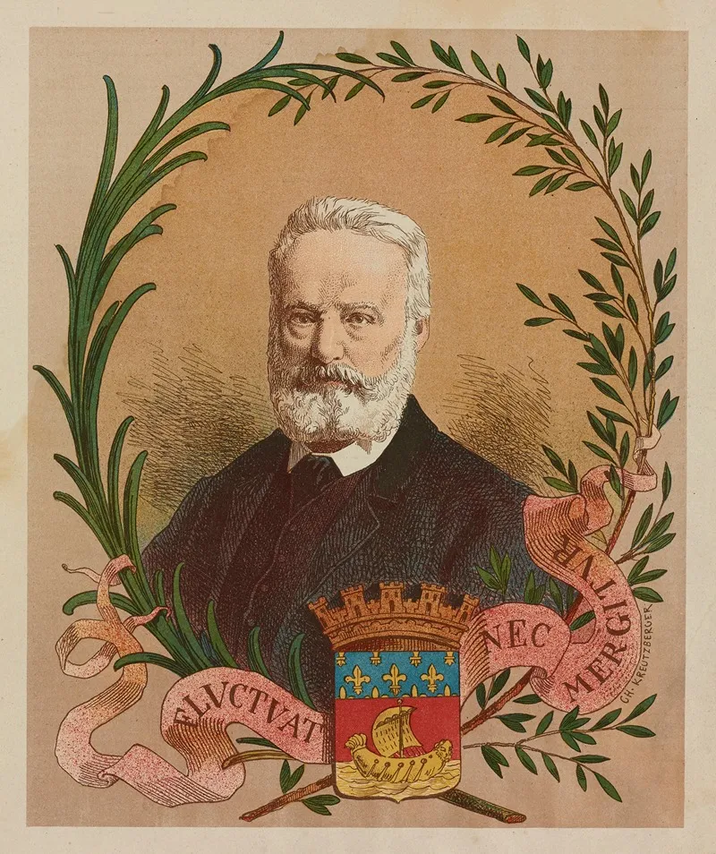 Victor Hugo Senateur De Paris Wall Art by Charles Kreutzberger - High-Resolution Digital Print