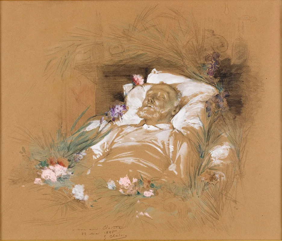 Victor Hugo Sur Son Lit De Mort 4