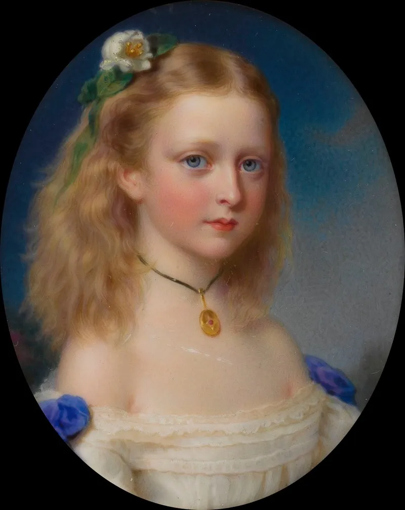Victoria Von Hessen Und Bei Rhein 1863 1950 Wall Art by Reginald Easton - High-Resolution Digital Print