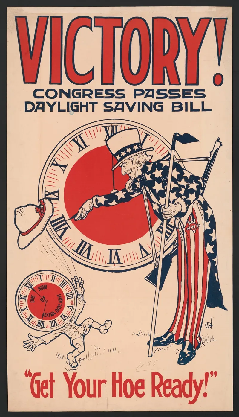 Victory Congress Passes Daylight Saving Bill Wall Art by Anonymous - High-Resolution Digital Print