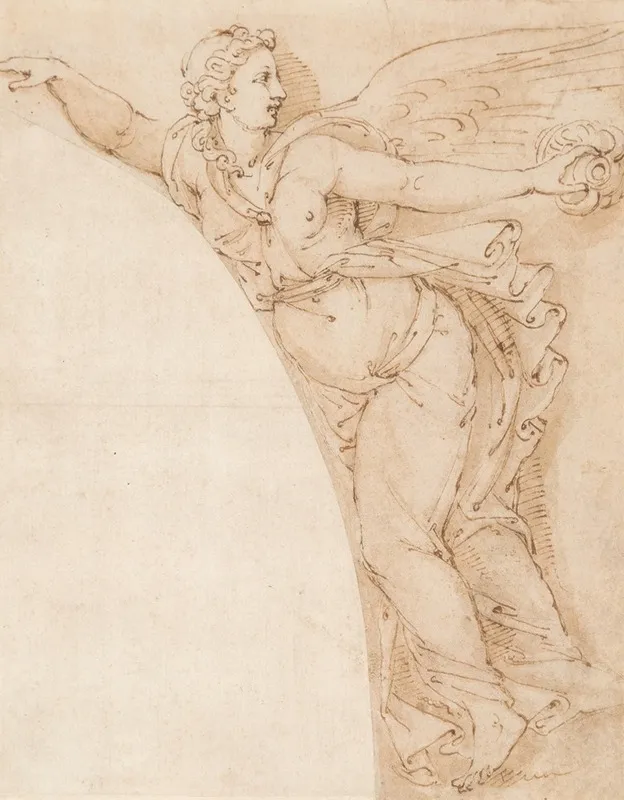Victory Holding A Jug