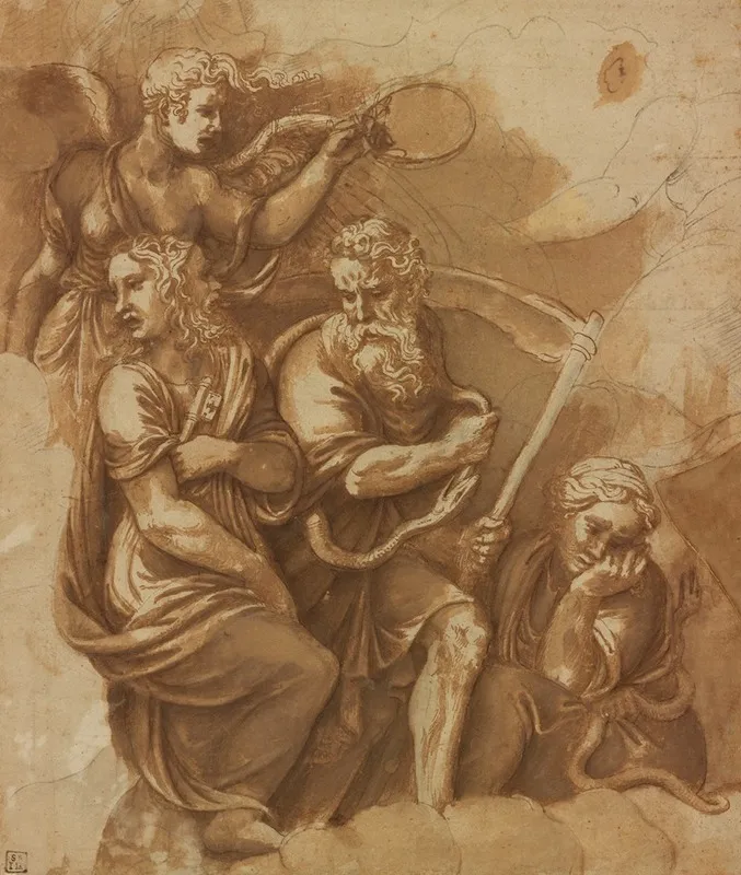 Victory Janus Chronos And Gaea