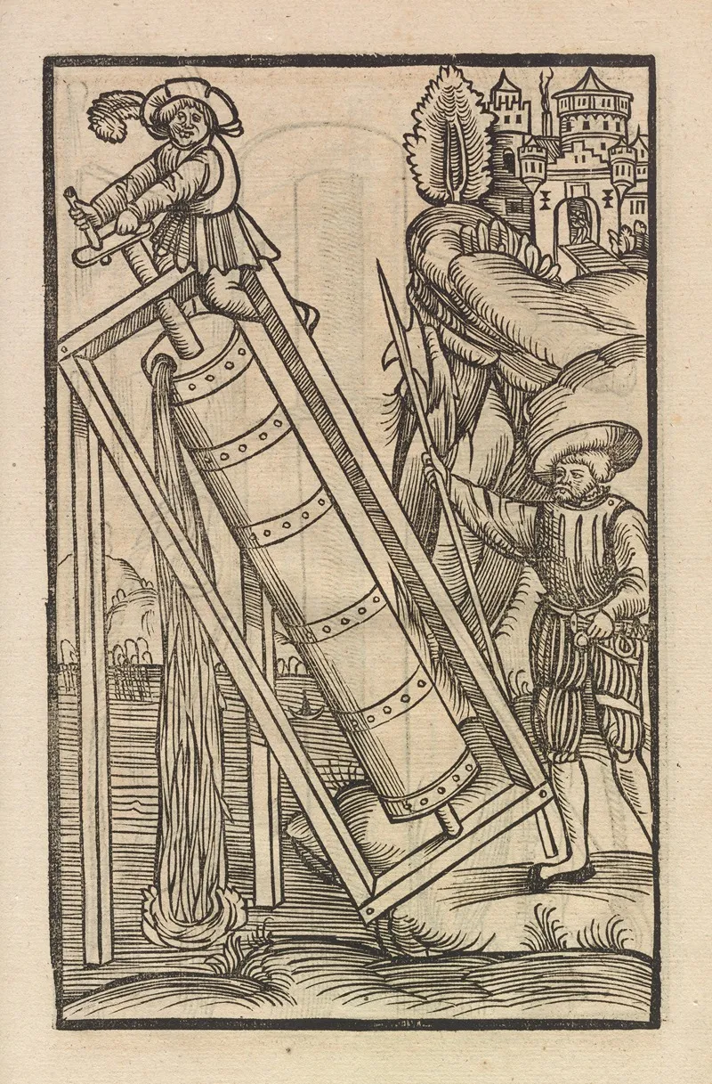 Vier Bucher Der Ritterschafft Pl 001 Wall Art by Flavius Vegetius Renatus - High-Resolution Digital Print