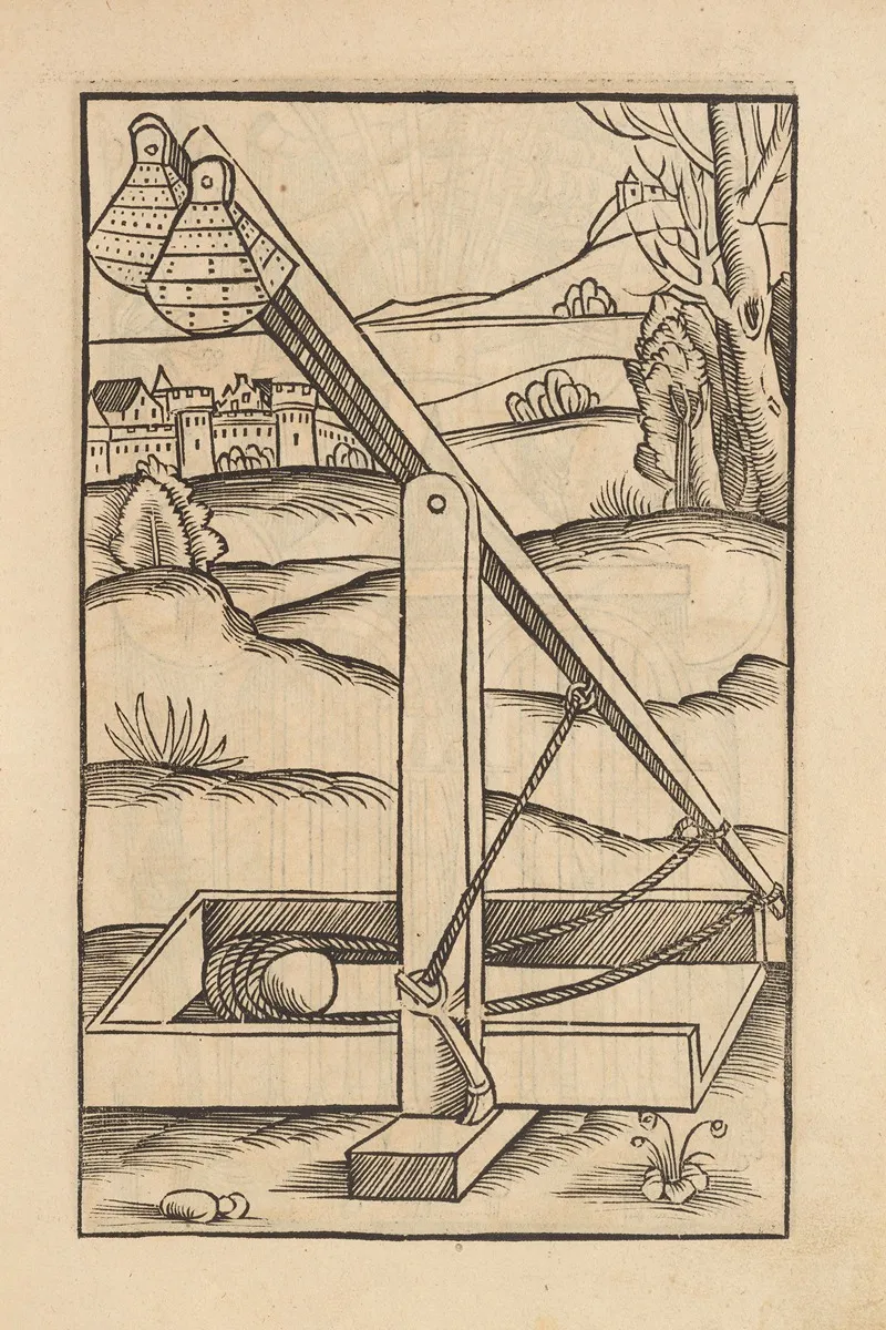Vier Bucher Der Ritterschafft Pl 006 Wall Art by Flavius Vegetius Renatus - High-Resolution Digital Print