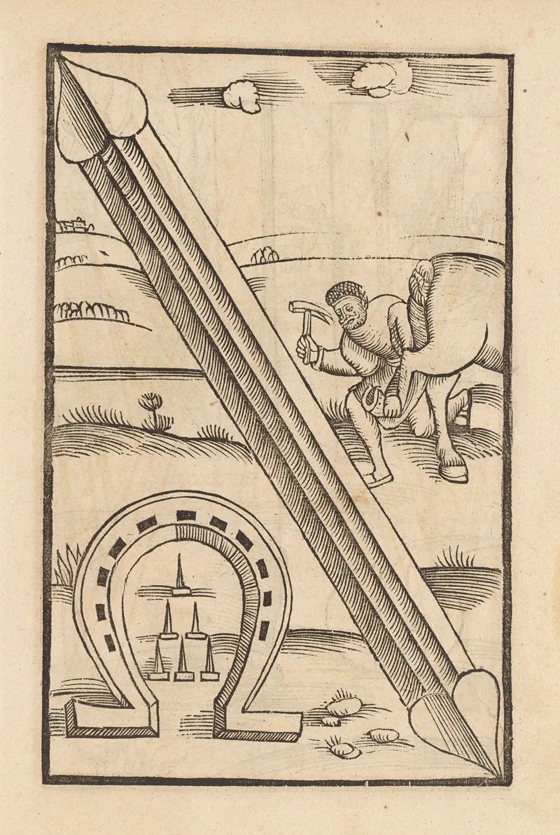 Vier Bucher Der Ritterschafft Pl 011 Wall Art by Flavius Vegetius Renatus - High-Resolution Digital Print