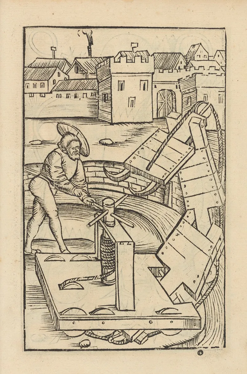 Vier Bucher Der Ritterschafft Pl 023 Wall Art by Flavius Vegetius Renatus - High-Resolution Digital Print