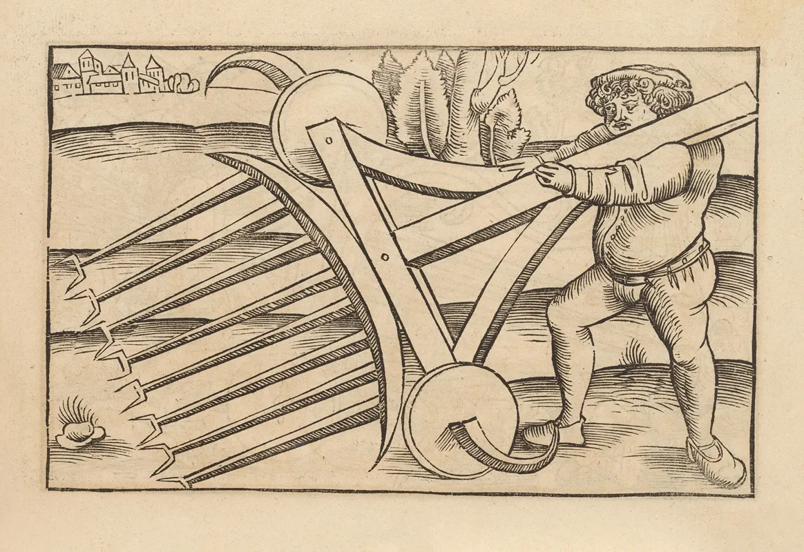 Vier Bucher Der Ritterschafft Pl 047 Wall Art by Flavius Vegetius Renatus - High-Resolution Digital Print