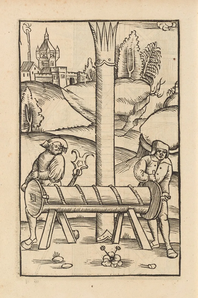 Vier Bucher Der Ritterschafft Pl 074 Wall Art by Flavius Vegetius Renatus - High-Resolution Digital Print